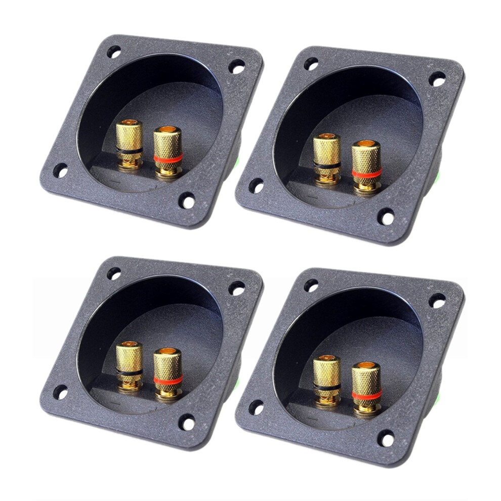 Diy Home Car Stereo Screw Cup Connectors Subwoofer Plugs 2-Way Speaker 4854049543648