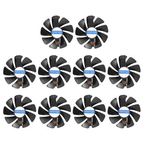 10X 95mm CF1015H12D DC12V Ανεμιστήρας ψύξης κάρτας γραφικών Αντικατάσταση για Sa 1