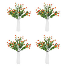 32Pcs Outdoor Uv Resistant Plants, 32 Branches Faux Plastic Greenery S