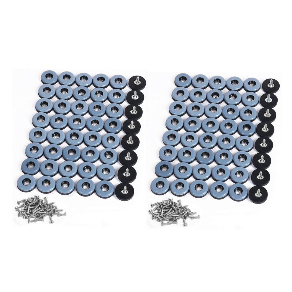 96Pcs Furniture Gliders Ptfe Easy Moving Sliders With Screw Floor Prot 4854049548087