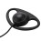 10X 2 Pin Advanced D Shape Clip-Ear Ptt Headset Earpiece Mic for Way R 4