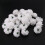 60 Pcs Carnations Craft Artificial Flower Silk Spherical Heads Wedding 3