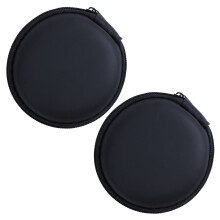 2X Earphone Headphone Carrying Hard Hold Case Storage Bag Box Pocket C