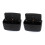 2X Portacenere rettangolare in plastica nera per auto con LED blu 2