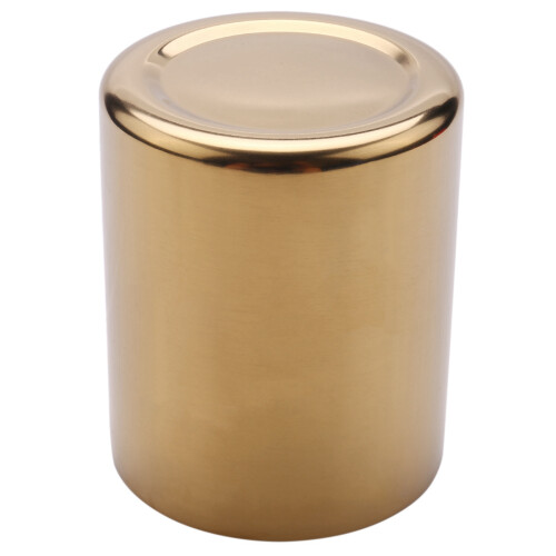 4X Gold Flower Vase Pen Holder Desktop Storage Container for House Off 2