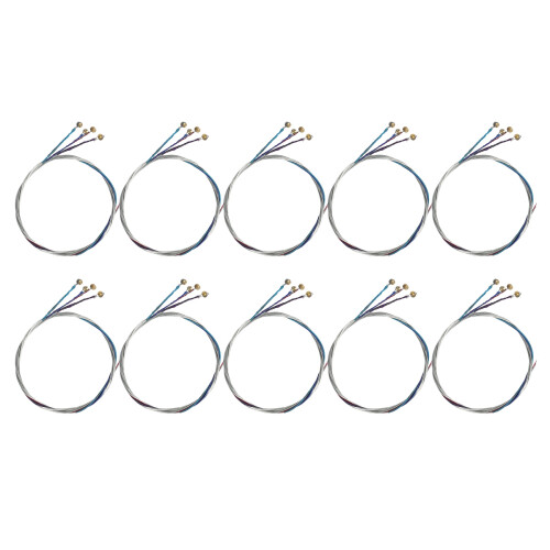 40Pcs Violine Saiten EADG Core Stahl + Nickel Wunde Exquisite Stringe 1