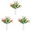 24Pcs Outdoor Uv Resistant Plants, 8 Branches Faux Plastic Greenery Sh 1
