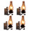 4X Vintage Rustic Wall Lamp in Glass and Mood Light Decorative for Bed 1