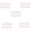 50 Set Artists Mini Canvas Painting Craft DIY Drawing Small Table Ease 2