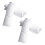 40-pack zeefzak, 5 gallon verf met elastische bovenopening, wit 2