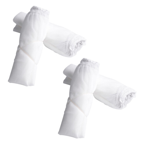 40-pack zeefzak, 5 gallon verf met elastische bovenopening, wit 1