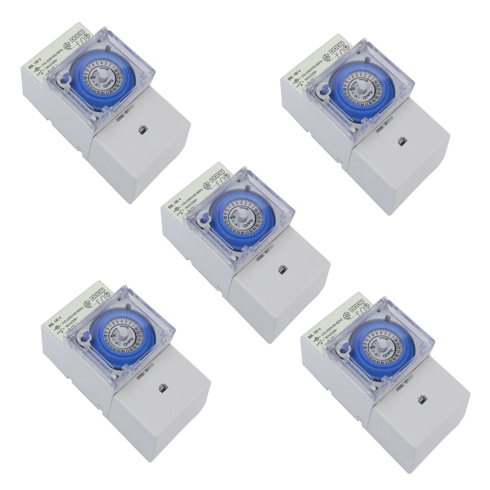 5X Sul181h Mechanical Timer 24 Hours Time Switch Relay Electrical Prog 4854049553968