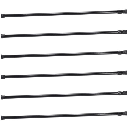 6X Extendable Telescopic Spring Loaded Net Voile Tension Curtain Rail