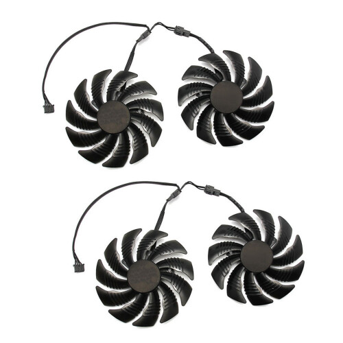 τεμάχια ανεμιστήρας κάρτας γραφικών GPU Cooler 88mm για REDEON AORUS RX580/570 GV-R 1