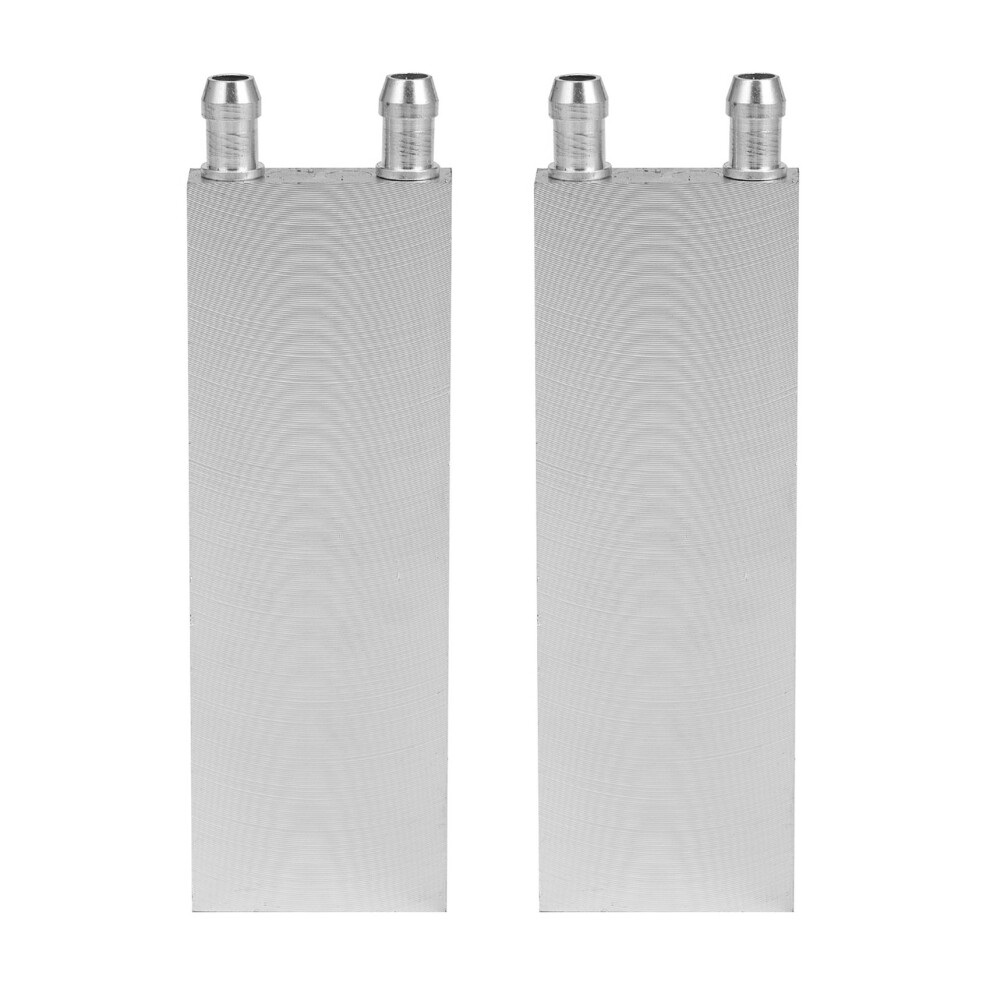 3X Aluminum Alloy Cpu Radiator 40X120mm Water Cooling Block Liquid Coo 4854049553920