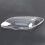 2 Pair Car Left & Right Front Headlight Cover Waterproof Clear Lens Sh 9