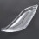 2 Pair Car Left & Right Front Headlight Cover Waterproof Clear Lens Sh 7