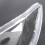 2 Pair Car Left & Right Front Headlight Cover Waterproof Clear Lens Sh 11