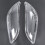 2 Pair Car Left & Right Front Headlight Cover Waterproof Clear Lens Sh 6