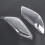 2 Pair Car Left & Right Front Headlight Cover Waterproof Clear Lens Sh 4