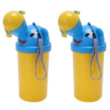2X Cute Baby Boy Portable Urinal Travel Car Toilet Kids Vehicular Pott