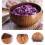 2X Wood Spoons Bowl Set,Wooden Handmade Flatware Tableware Cutlery Sou 5