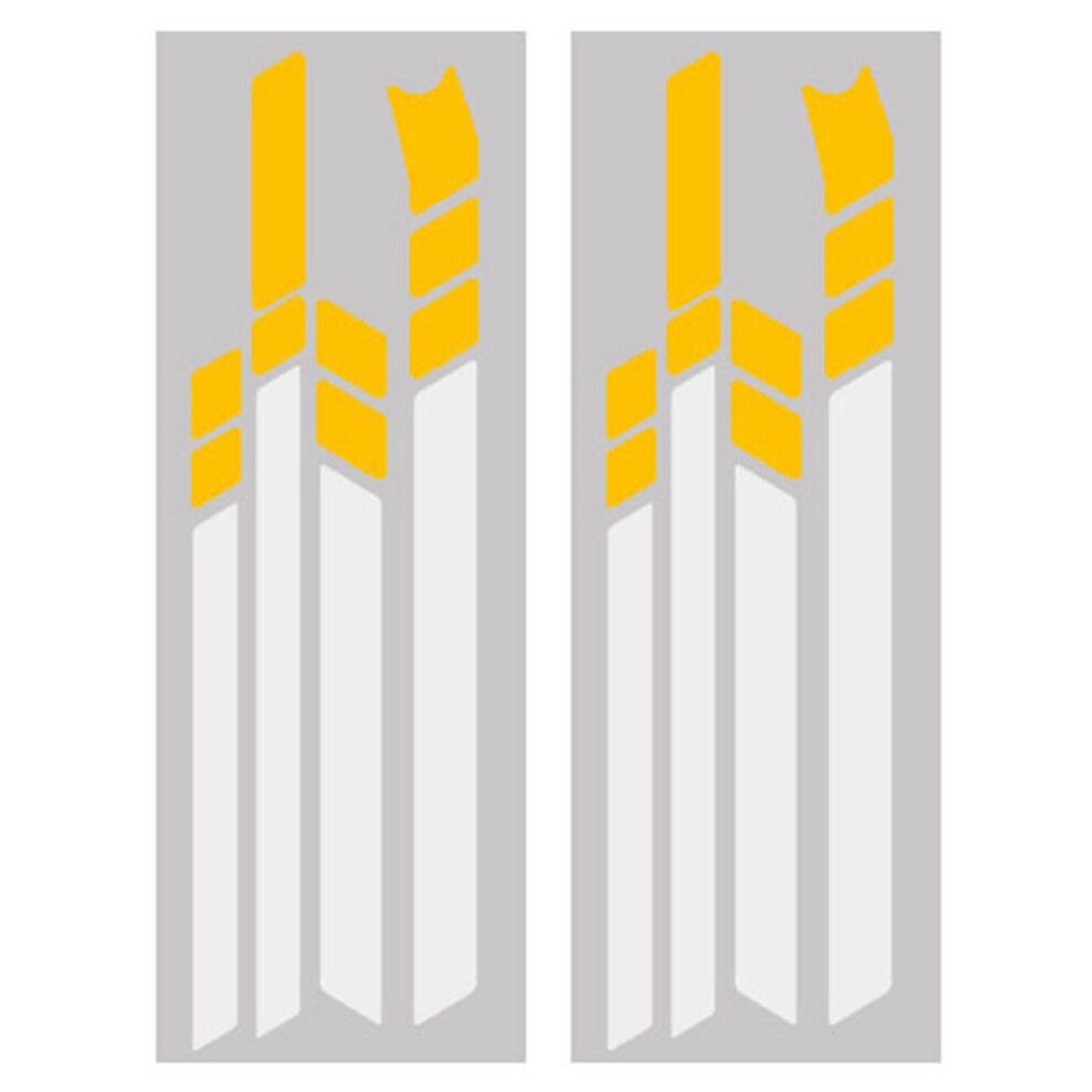 2X Waterproof Pvc Reflective Stickers For Max G30 Kickscooter Foldable 4854049566388