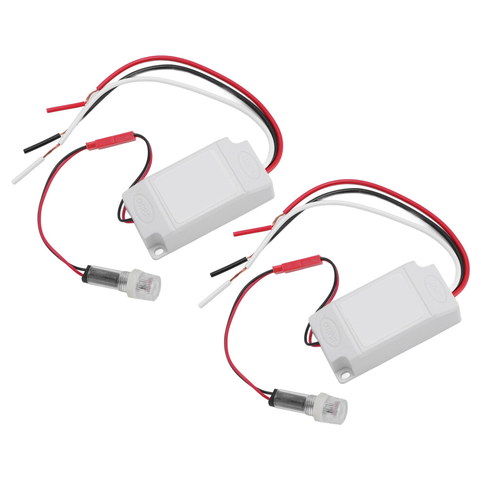 2Pcs Photocell Light Sensor Switch 12-24V Dusk To Dawn Street Light Controller 4231335134344