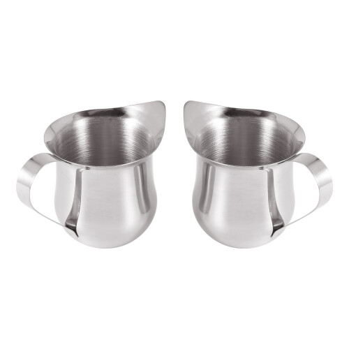 Συσκευασία 4 κανατών αφρού εσπρέσο Bell Creamer 3Oz από ανοξείδωτο ατσάλι 2