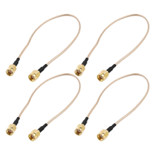 4 stuks 12 inch RP-SMA vrouwelijk naar RP SMA stekker pigtailkabel RG316