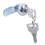 4X Useful Cam Locks for Lockers,Cabinet Mailbox,Drawers, Cupboards + K 4
