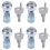 4X Useful Cam Locks for Lockers,Cabinet Mailbox,Drawers, Cupboards + K 2