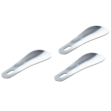 calzadores de metal de acero inoxidable profesionales de 10 cm y 4 pulgadas para zapatos largos