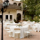 Lot de 16 nappes rondes jetables blanches de 84 pouces en PEVA 10