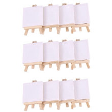 72Set Artists 5 Inch Mini Ezel + 3 X 3 Canvas Set Schilderen Knutselen DIY Dr