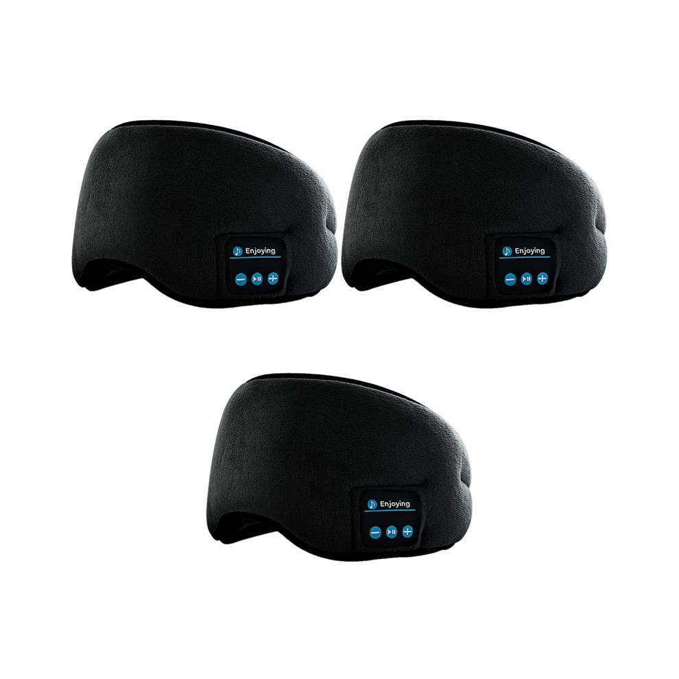 Torribaly 3X Sleep Headphones Bluetooth Eye Mask, Wireless 5.0 Music Travel Slee