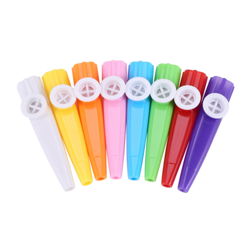 96 τεμάχια πλαστικά Kazoos 8 πολύχρωμα μουσικά όργανα Kazoo, Good Com 2