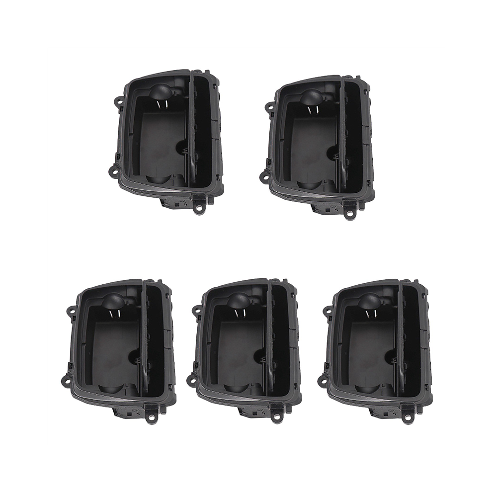 5X New Plastic Center Console Ashtray Assembly Box Fit For 5 Ser Black 4854049571047