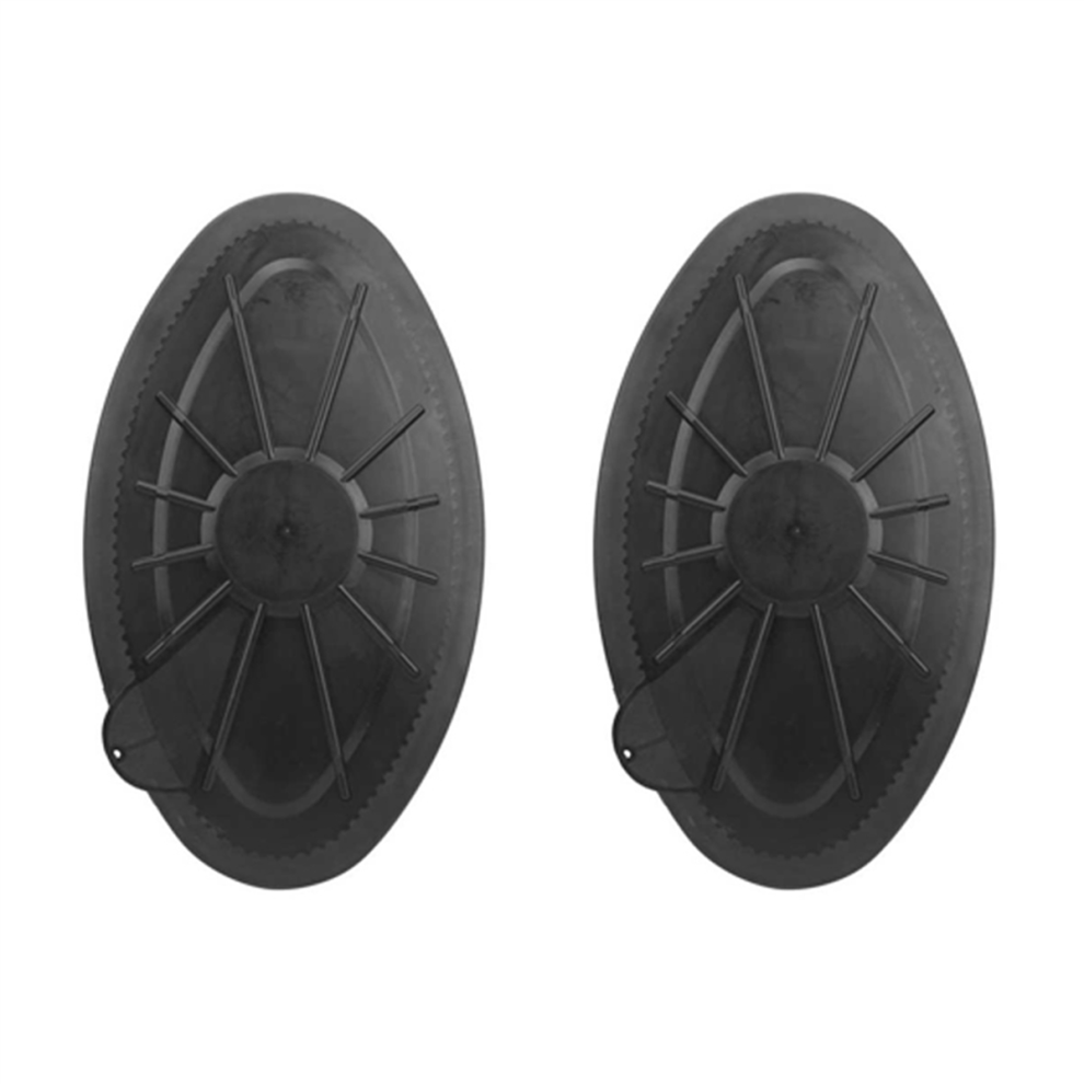 2X Coperchio Per Boccaporto In Plastica Impermeabile Per Barca, Piastra Di Ispezione Rotonda Per