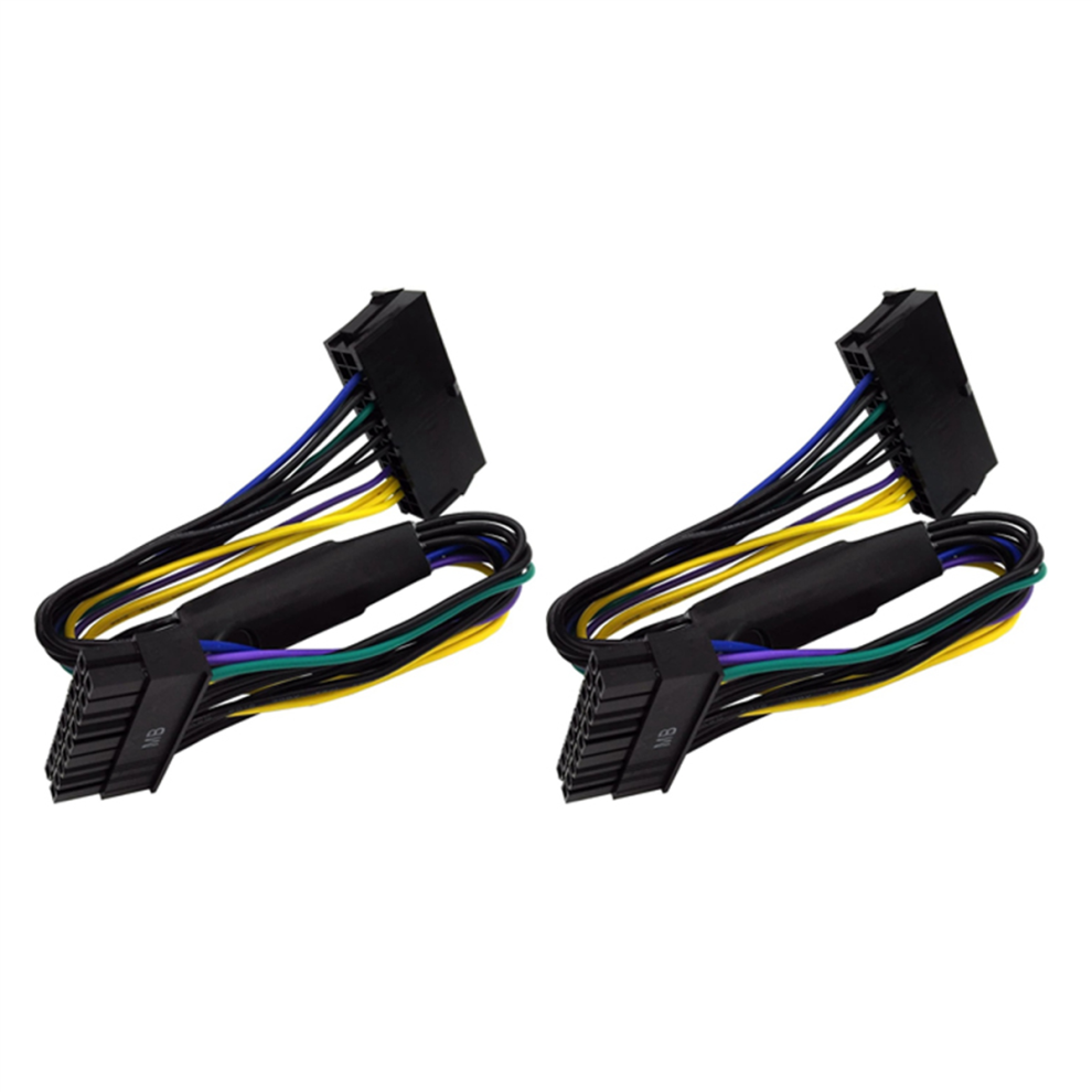 2X 24 Pin To 18 Atx Psu Power Adapter Cable For Z220 Z230 Z420 Z620 Wo 4854049567491