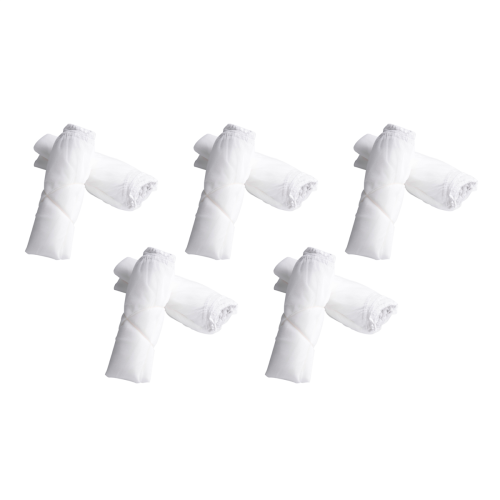 100-pack zeefzak, 5 gallon verf met elastische bovenopening, wit F 1