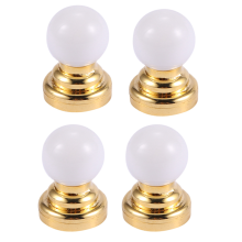 4X 1:12 Dolls House Miniature Globe White Ceiling LED Light Lighting L