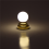 4X 1:12 Dolls House Miniature Globe White Ceiling LED Light Lighting L 9