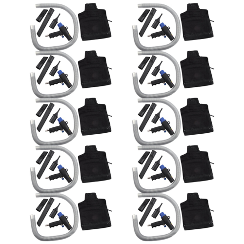 10X 2 in 1 Air Duster Compressor Kit Multifunction Vacuum Blow Pneumat 1
