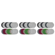 90 stuks 5-inch schuurschijvensets, klittenband 8-gats combinatie (800/1000