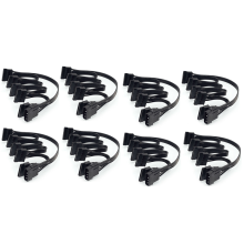 Cavo di alimentazione Molex multiporta 18AWG da 8 pin IDE a 5 porte, filo C