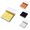 800Pcs Imitation Gold Silver Copper Foil Papers Leaf Flake Gilding She 5