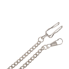 2X Retro Antique Vintage Pocket Watch Chain Silver
