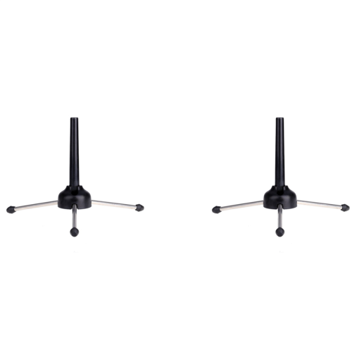 2X Foldable Tripod Holder Stand for Oboe Flute Clarinet Saxophone Wind 1