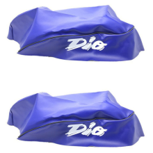 2x Motorfiets Zadelhoes Imitatieleer voor AF17/AF18 Modificatie